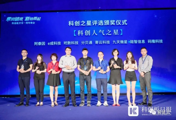 2020科创板开市一周年峰会顺利召开,袋鼠云获科创人气之星 2020科创板开市一周年峰会顺利召开,袋鼠云获科创人气之星